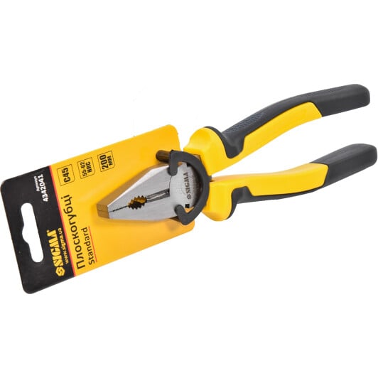 Пассатижи Sigma Standard 4342041 200 мм