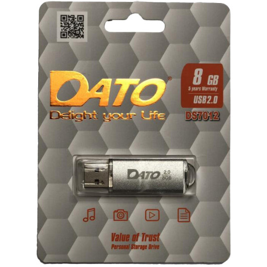 Флешка Dato DS7012 8 ГБ DS7012S-08G