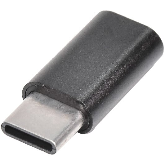 Переходник XoKo XK-AC010-BK Micro USB - USB type-C