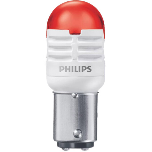 Автолампа Philips Ultinon Pro3000 P21/5W BAY15d 0,8 W красная 11499U30RB2