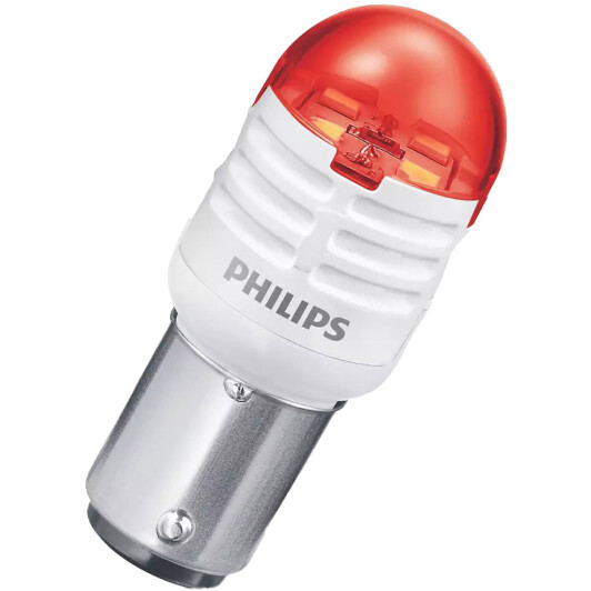 Автолампа Philips Ultinon Pro3000 P21/5W BAY15d 0,8 W красная 11499U30RB2