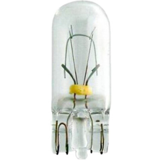 Автолампа Philips W5W W2,1x9,5d 5 W прозрачная 1396110