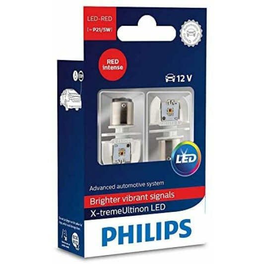 Автолампа Philips X-tremeUltinon LED P21/5W 12899RX2