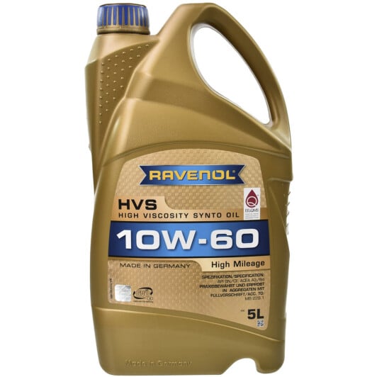 Моторное масло Ravenol HVS 10W-60 5 л на Infiniti Q45