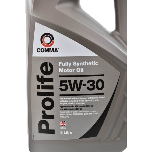 Моторное масло Comma Prolife 5W-30 5 л на MINI Countryman