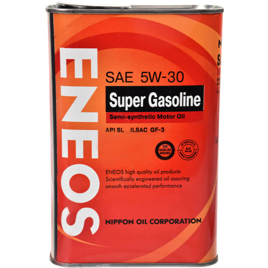 Моторное масло Eneos Super Gasoline SL 5W-30 1 л на Seat Terra