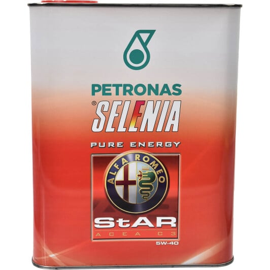 Моторное масло Petronas Selenia Star Pure Energy 5W-40 2 л на Chevrolet Kalos