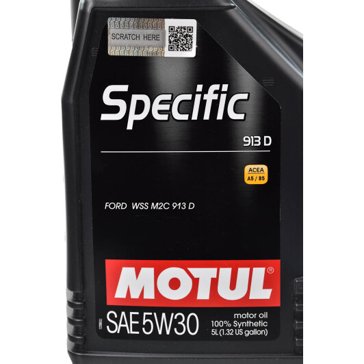 Моторное масло Motul Specific 913 D 5W-30 5 л на Subaru Trezia
