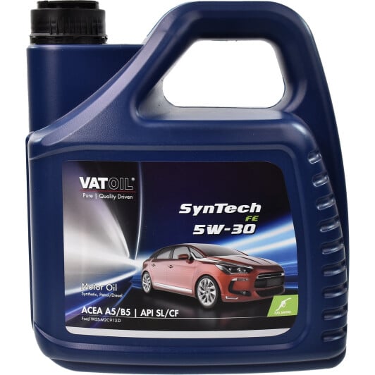 Моторное масло VatOil SynTech FE 5W-30 4 л на Nissan Sunny