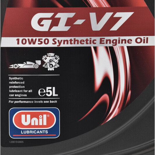 Моторное масло Unil GI-V7 10W-50 5 л на Volvo 780
