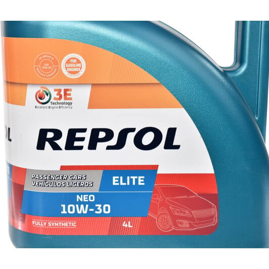 Моторное масло Repsol Elite Neo 10W-30 4 л на Renault Logan