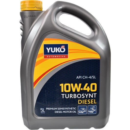 Моторное масло Yuko Turbosynt Diesel 10W-40 5 л на Hyundai Terracan