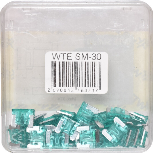 Набор предохранителей WTE WTE-SM30 FL mini 50 шт.
