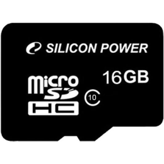 Карта пам’яті Silicon Power microSDHC 16 ГБ