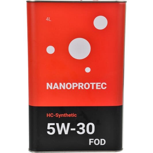 Моторна олива Nanoprotec FOD HC-Synthetic 5W-30 4 л на Subaru XT