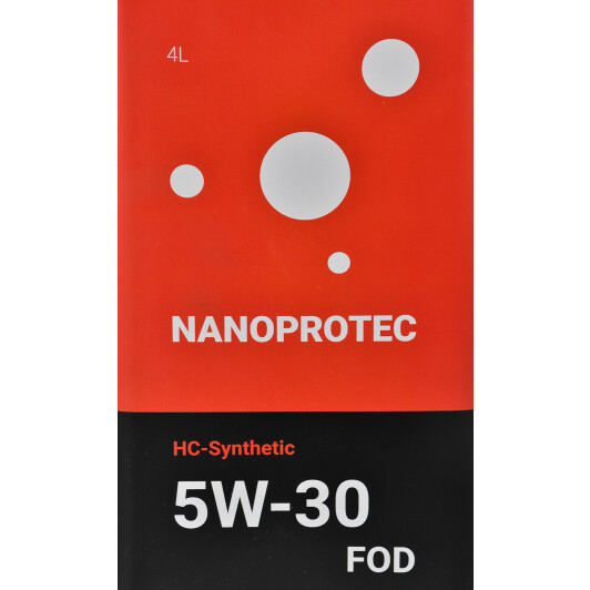 Моторное масло Nanoprotec FOD HC-Synthetic 5W-30 4 л на Land Rover Discovery