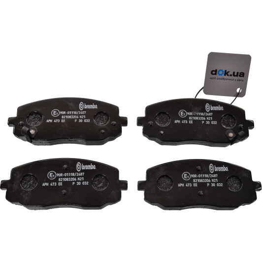 Тормозные колодки Brembo P 30 032