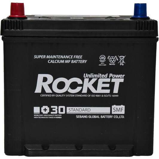 Аккумулятор Rocket 6 CT-65-L Standard SMF75D23R