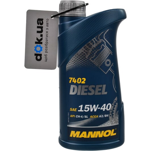 Моторное масло Mannol Diesel 15W-40 1 л на Daewoo Lanos