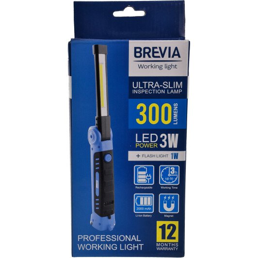 Ліхтар для СТО Brevia LED Ultra-slim 11360