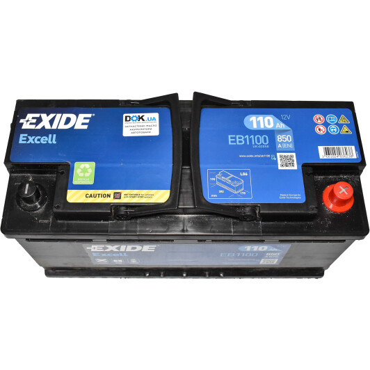 Аккумулятор Exide 6 CT-110-R Excell EB1100