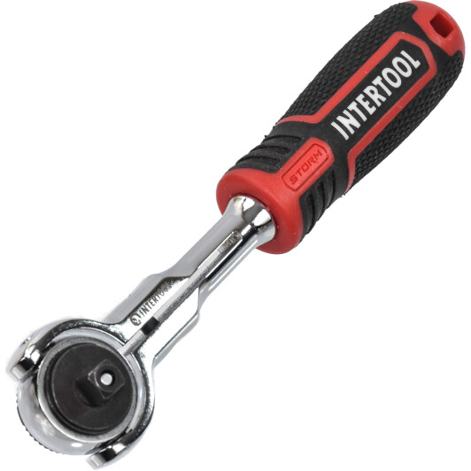 Трещотка Intertool ET-8007 с шарниром 1/4