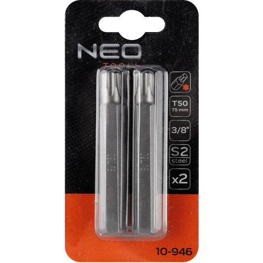 Набір бит Neo Tools 10-946 2 шт.