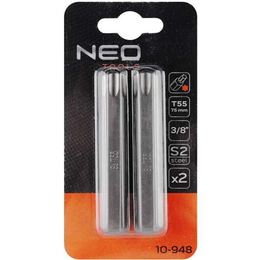 Набір бит Neo Tools 10-948 2 шт.