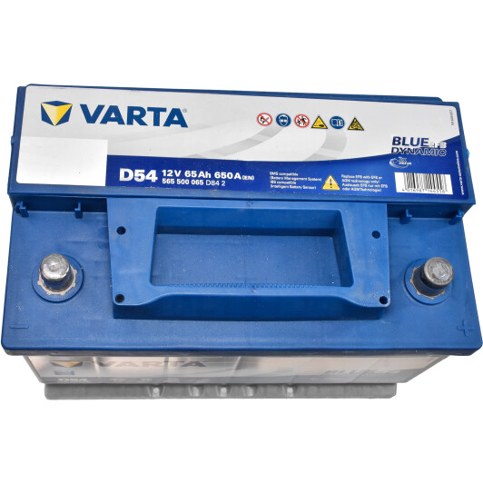 Акумулятор Varta 6 CT-65-R Blue Dynamic EFB 565500065