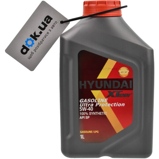 Моторна олива Hyundai XTeer Gasoline Ultra Protection 5W-40 1 л на Hyundai Matrix