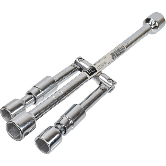 Ключ балонний Carface DOCF13181 хрестовий 17x19x21x23 мм з шарніром