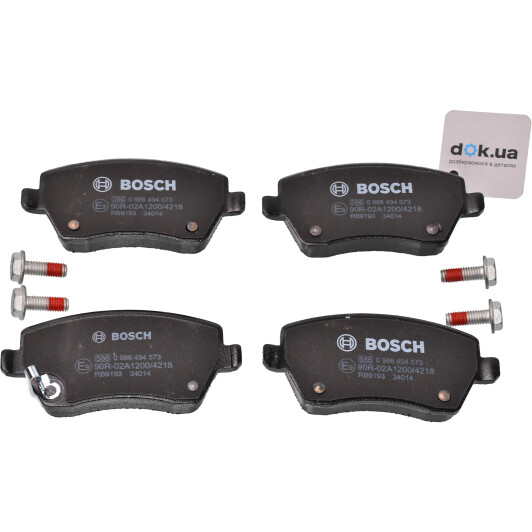 Тормозные колодки Bosch 0 986 494 573