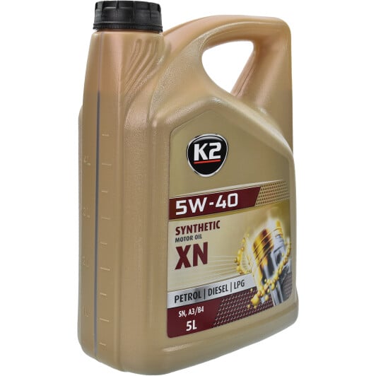 Моторное масло K2 XN 5W-40 5 л на Renault Kangoo