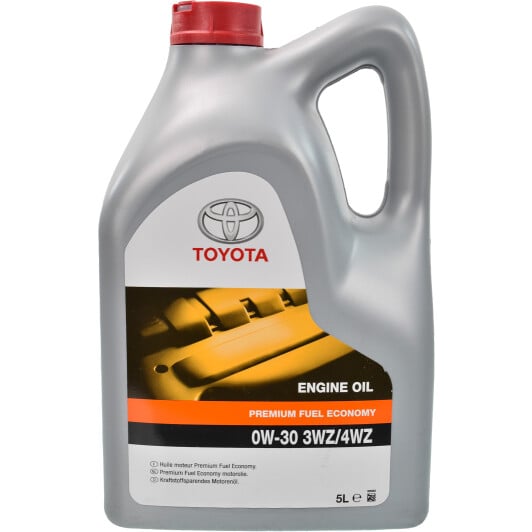 Моторное масло Toyota Premium Fuel Economy 3WZ/4WZ 0W-30 5 л на Audi TT
