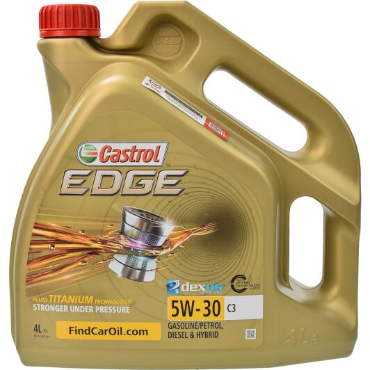 Моторное масло Castrol EDGE C3 5W-30 4 л на Mazda Premacy