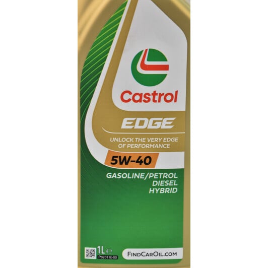 Моторное масло Castrol EDGE 5W-40 1 л на Honda CRX