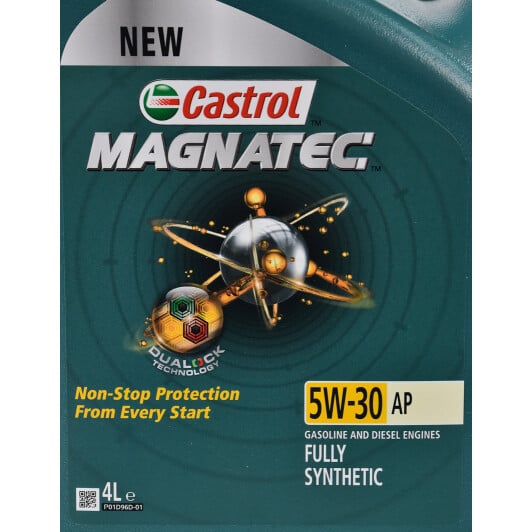 Моторна олива Castrol Magnatec AP 5W-30 4 л на Skoda Roomster