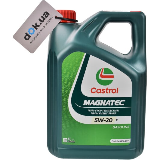 Моторное масло Castrol Magnatec E 5W-20 4 л на Land Rover Discovery