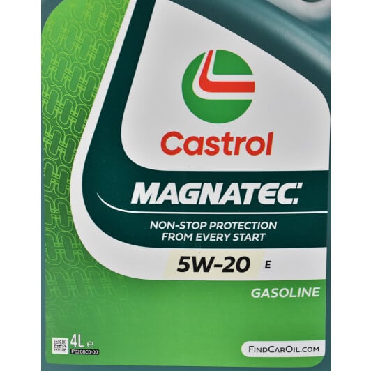 Моторное масло Castrol Magnatec E 5W-20 4 л на Infiniti FX35