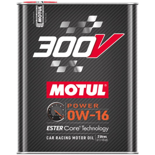 Моторное масло Motul 300V Power 0W-16 2 л на Volvo S80