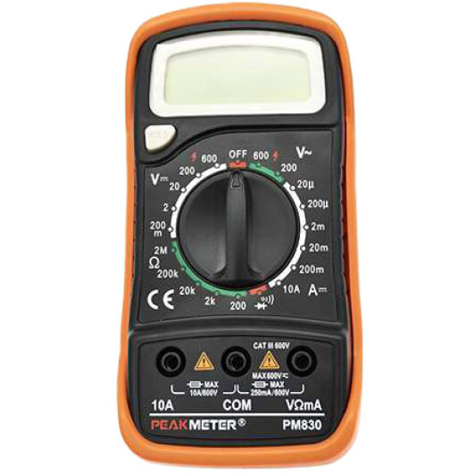 Мультиметр PeakMeter PM830