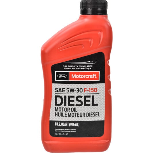 Моторное масло Ford Motorcraft F-150 Diesel Motor Oil 5W-30 0.946 л на Renault Sandero