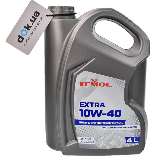 Моторное масло TEMOL Extra 10W-40 4 л на Iveco Daily VI