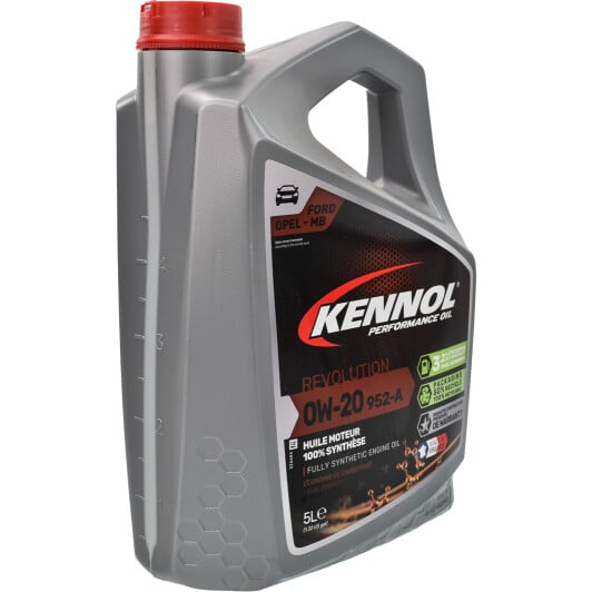 Моторное масло Kennol Revolution 952-A 0W-20 на Ford EcoSport