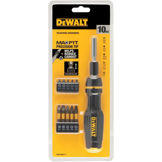 Отвертка с набором бит DeWALT DWHT680010