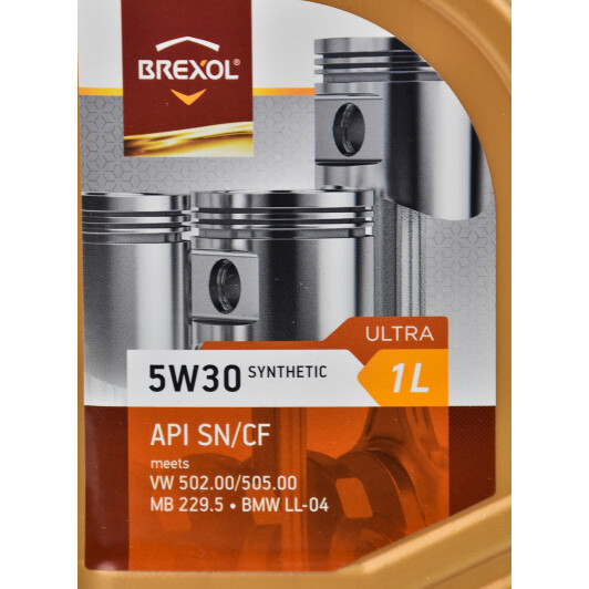 Моторное масло Brexol Ultra 5W-30 1 л на SAAB 9-5