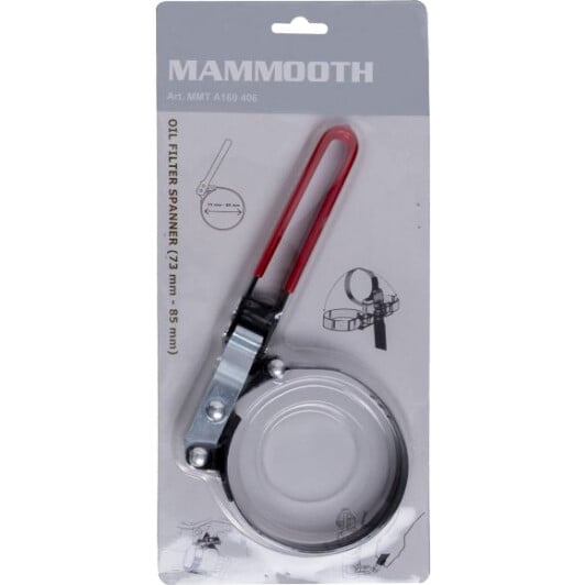 Ключ для зйому масляних фільтрів Mammooth MMTA169406 73-85 мм