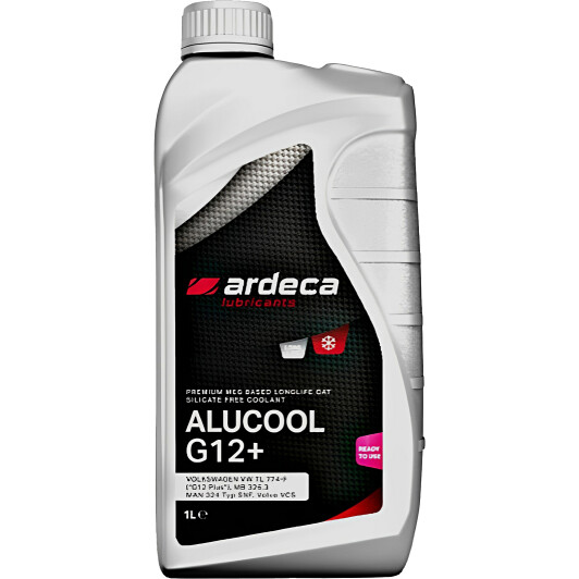 Готовый антифриз Ardeca Alucool G12+ розовый -40 °C