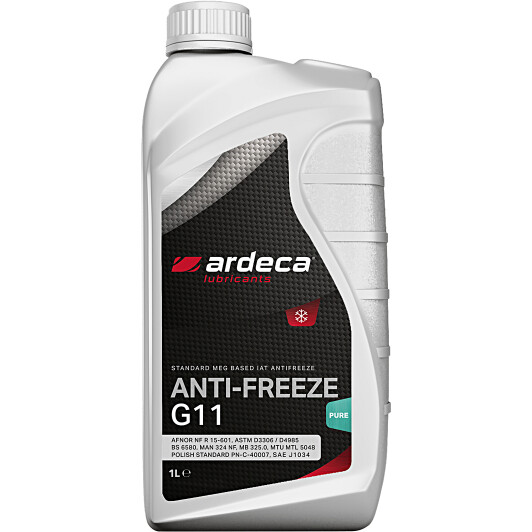 Концентрат антифриза Ardeca Anti-Freeze G11 сине-зеленый 1 л