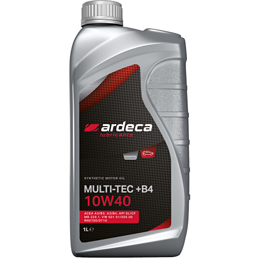 Моторное масло Ardeca Multi-Tec+ 10W-40 1 л на Volkswagen NEW Beetle